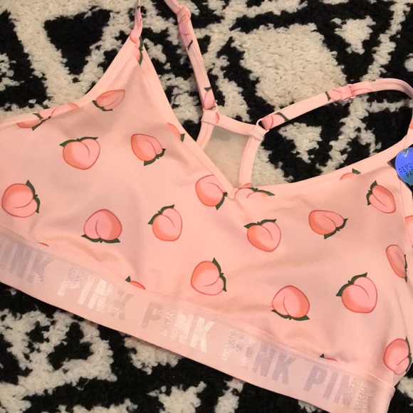 PINK Victoria's Secret Other - PINK Victoria’s Secret Peach 🍑 Sports Bra